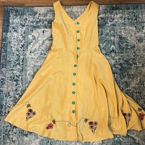 Voodoo vixen sunflower bee dress